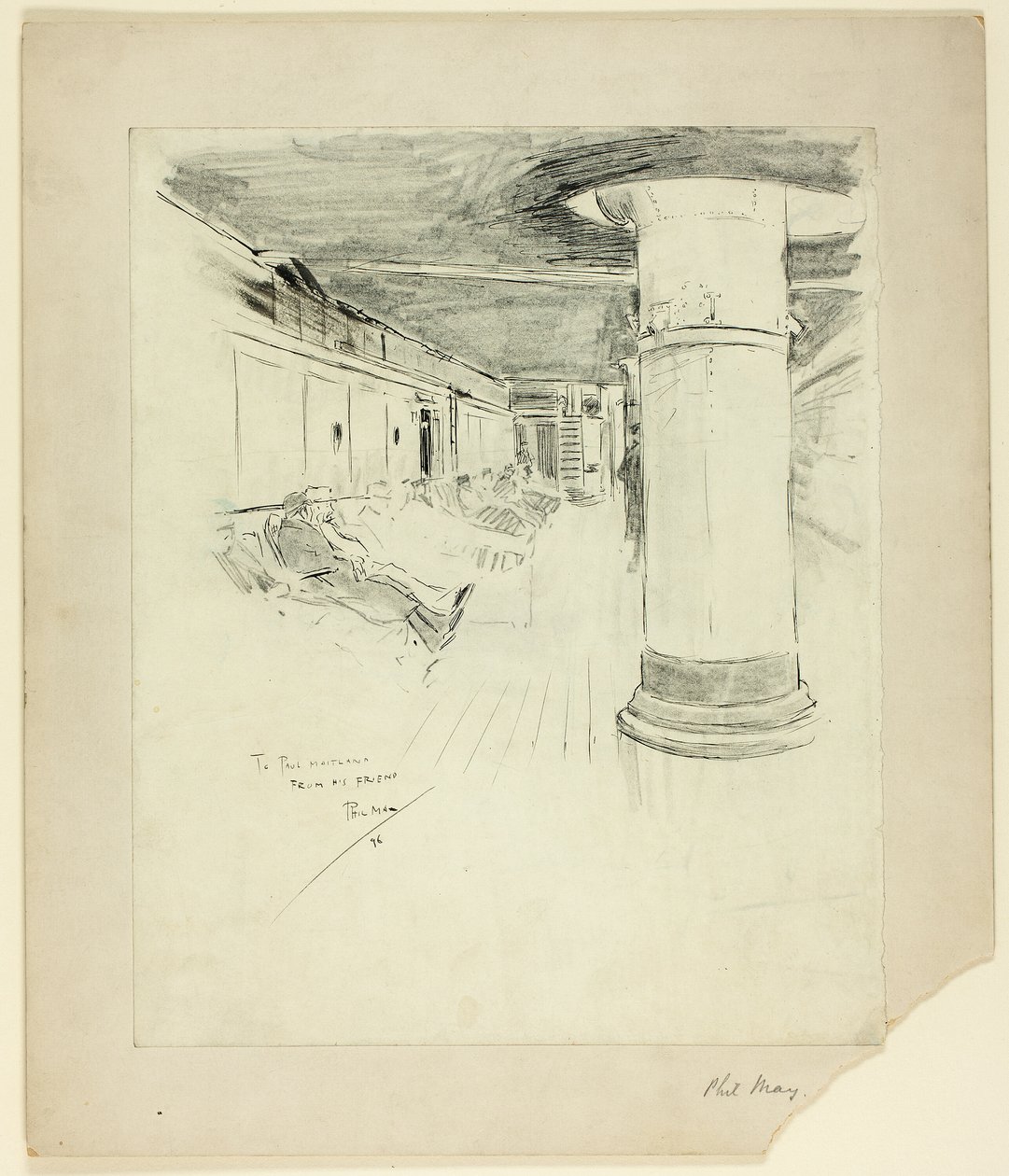Steamer-kansi tekijältä Philip William May