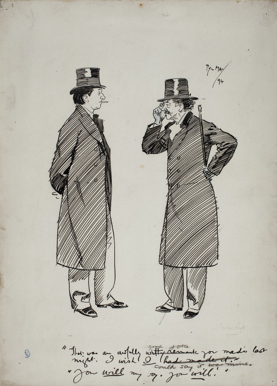 Oscar Wilde ja Whistler tekijältä Philip William May