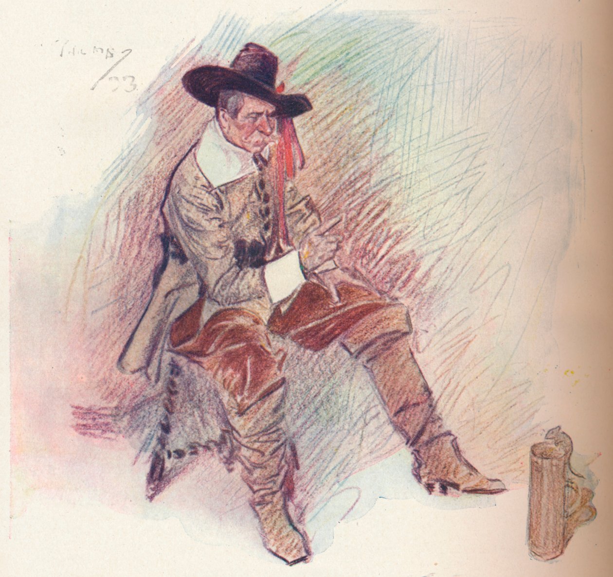 The Intruder, c1899, 1903 tekijältä Philip William May