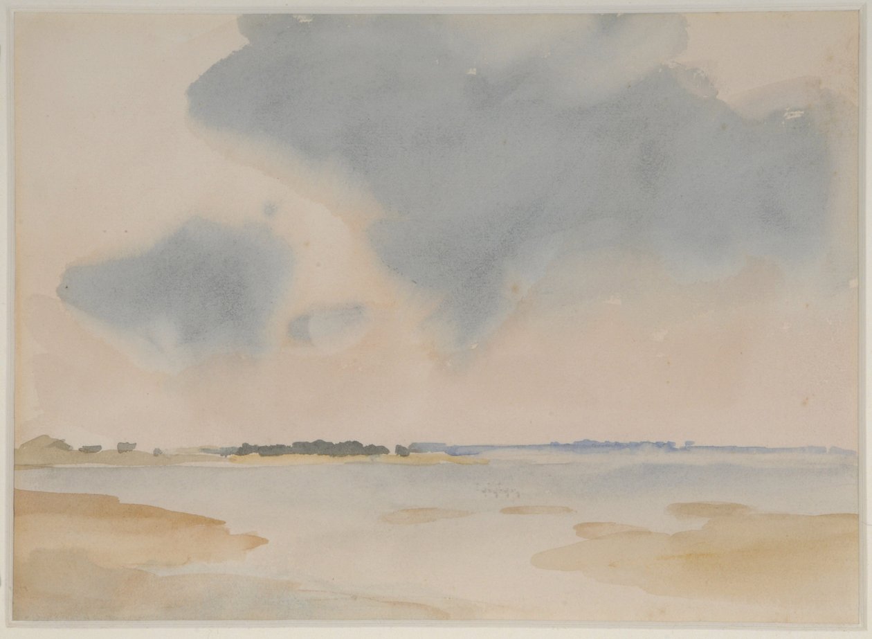 (akvarelli paperille) tekijältä Philip Wilson Steer