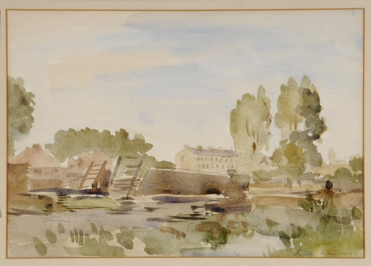(akvarelli paperille) tekijältä Philip Wilson Steer