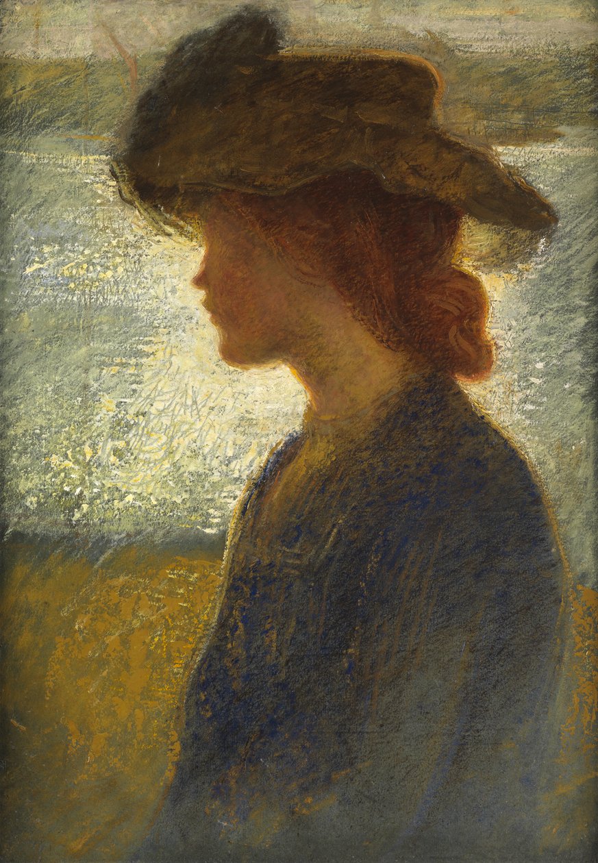 Valoa vastaan, joen rannalla (öljyä laivalla) tekijältä Philip Wilson Steer
