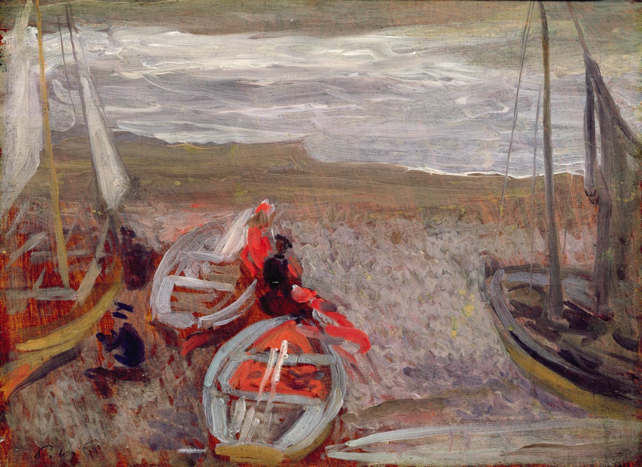 Veneet rannalla, Southwold tekijältä Philip Wilson Steer