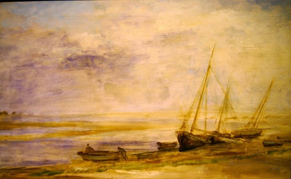 Laskuvesi Blackwater-joen suistossa (öljy) tekijältä Philip Wilson Steer