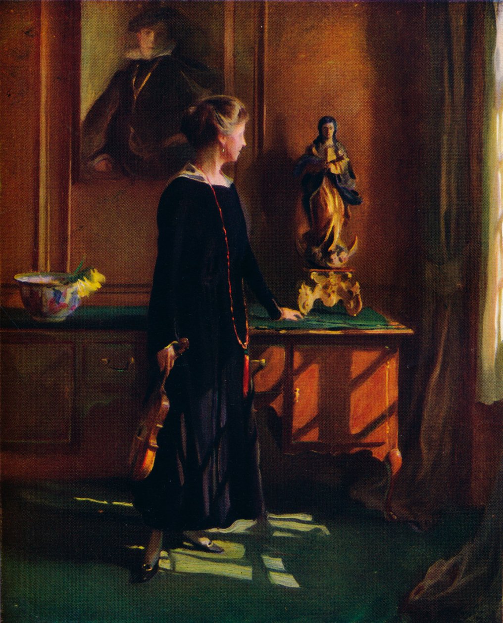 Lucy de Laszlo, taiteilijan vaimo, 1919 tekijältä Philip de László