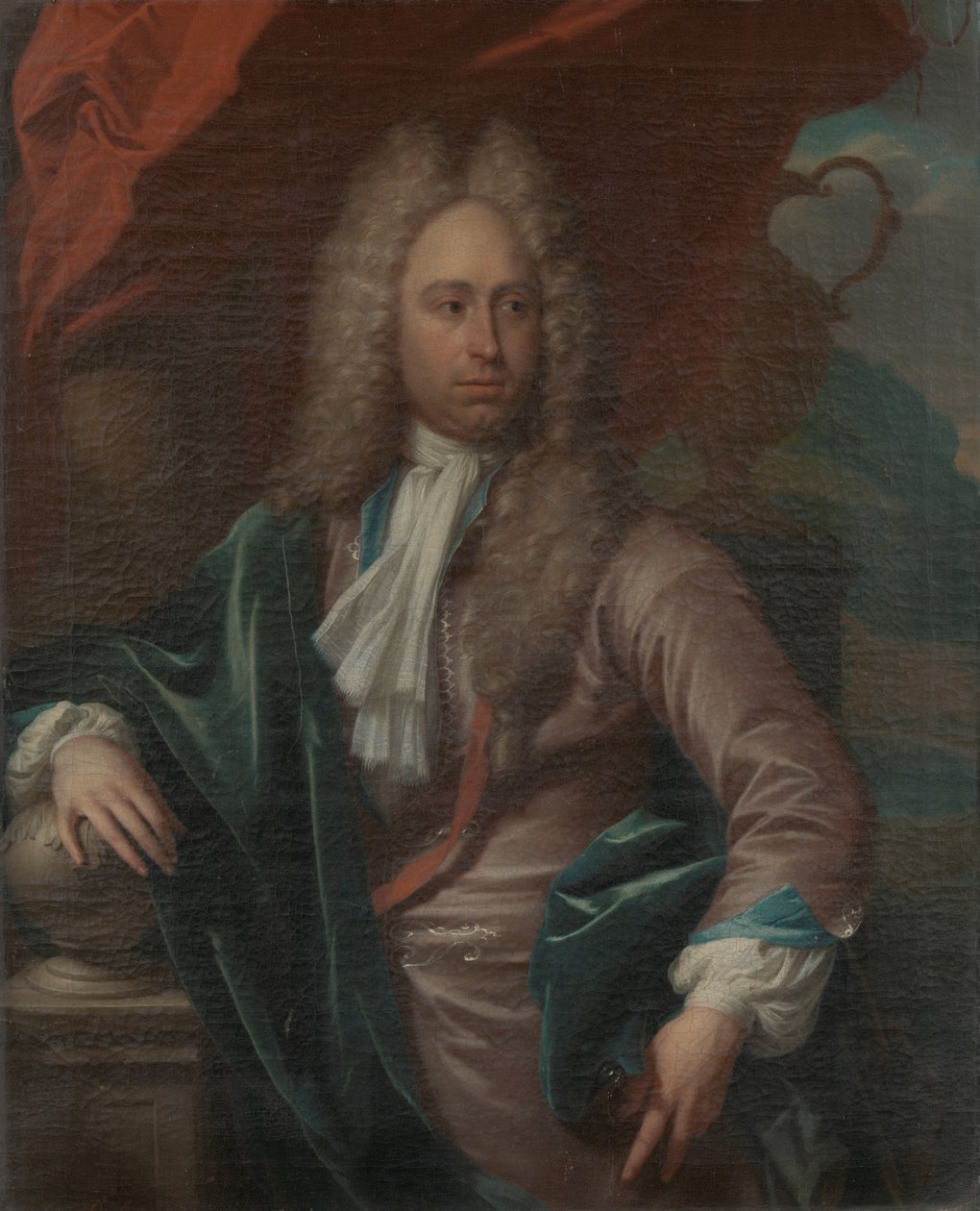 Caspar Adriaen Parduynin (1685-1735), Middelburgin ulosottomiehen muotokuva tekijältä Philip van Dijk