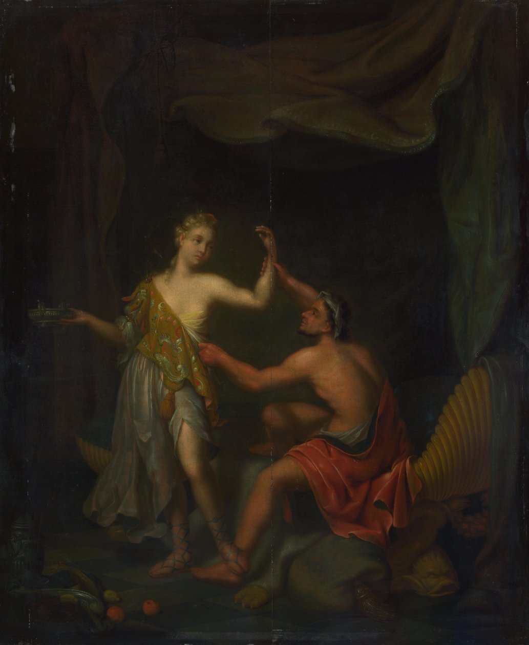 Amnonin Tamarin raiskaus vuoden 1718 jälkeen tekijältä Philip van Santvoort