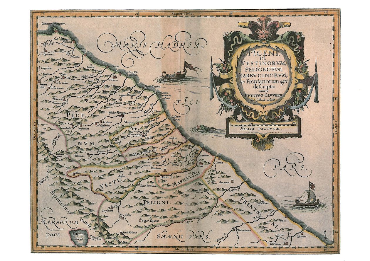 Piceni et Vestinorum, Pelignorum, Marrucinorum tekijältä Philipp Clüver