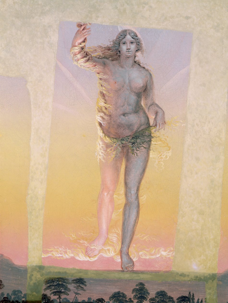 Osa The Morningin toisesta versiosta, 1809 (katso myös 144715) tekijältä Philipp Otto Runge