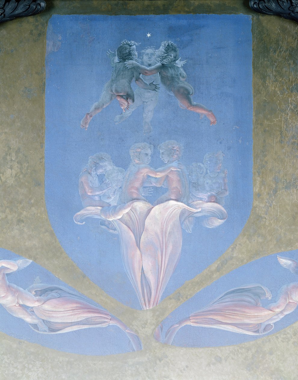 Osio The Morningin toisesta versiosta vuodelta 1809 (katso myös 144715) tekijältä Philipp Otto Runge