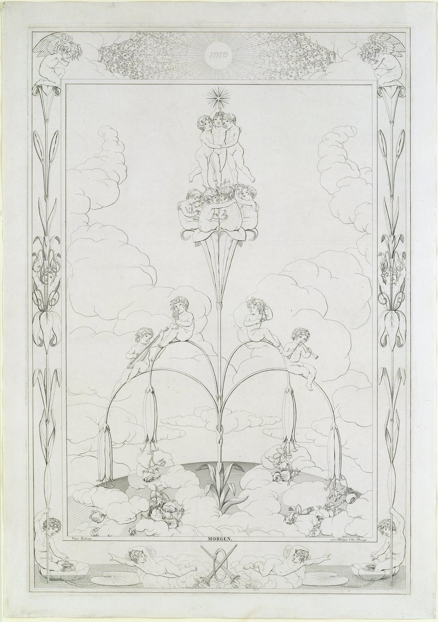 Aamu, 1805 tekijältä Philipp Otto Runge
