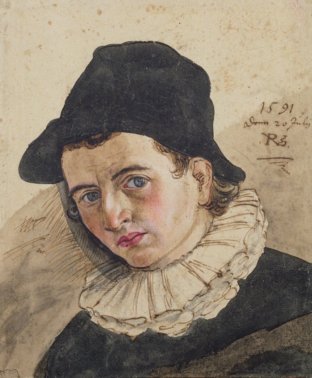 Omakuva, 1591 tekijältä Philipp Uffenbach