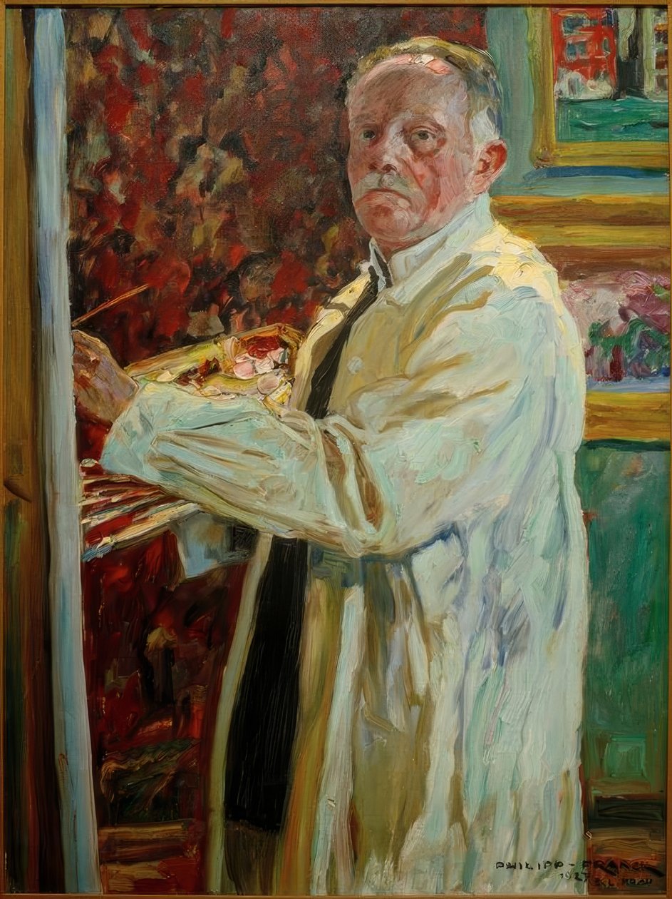 Selbstbildnis tekijältä Philipp Franck
