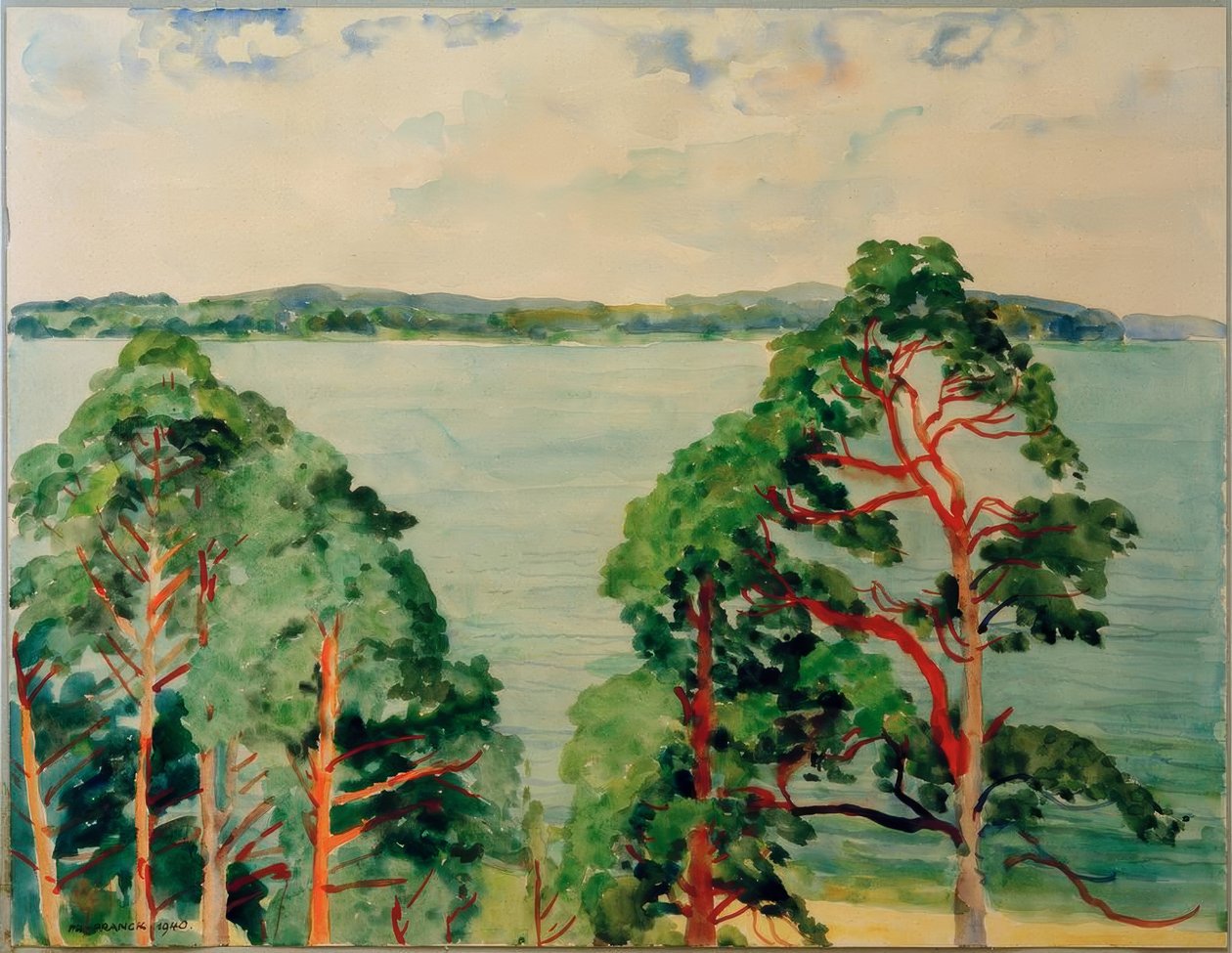 Wannseelandschaft tekijältä Philipp Franck