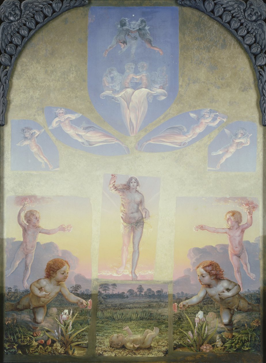 Tutkimus The Morningin toiselle versiolle tekijältä Philipp Otto Runge