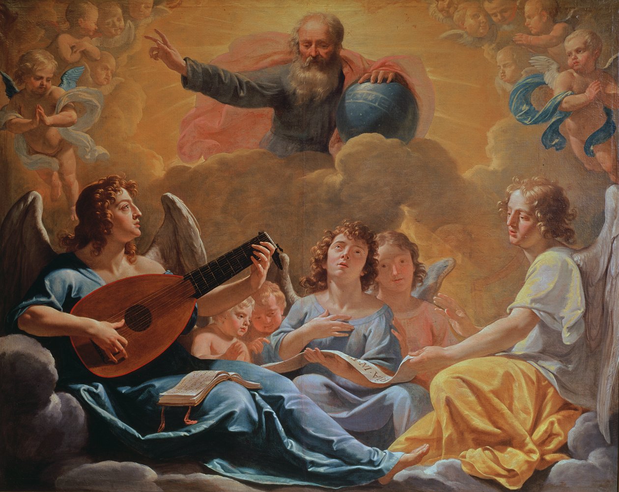 Enkelten konsertti tekijältä Philippe de Champaigne