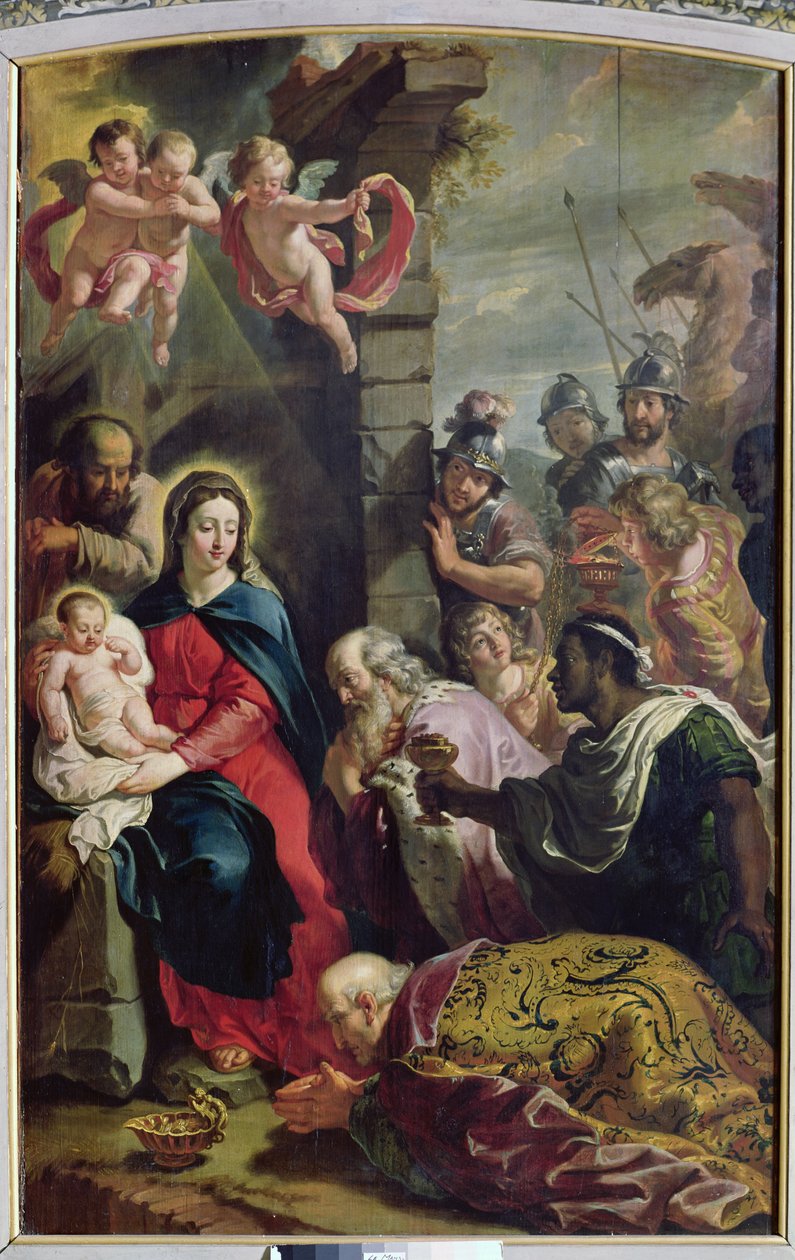 Maagien palvonta tekijältä Philippe de Champaigne