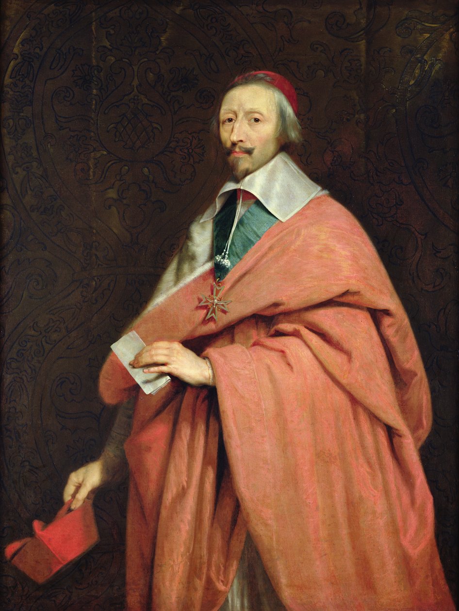 Kardinaali Richelieu (1585-1642) n. 1639 tekijältä Philippe de Champaigne