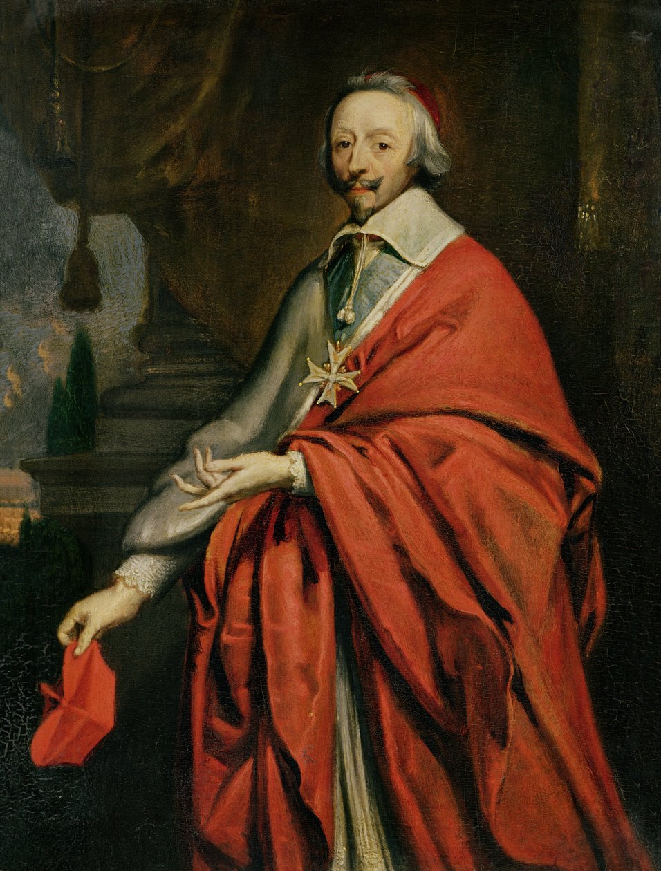 Kardinaali de Richelieun (1585-1642) muotokuva tekijältä Philippe de Champaigne