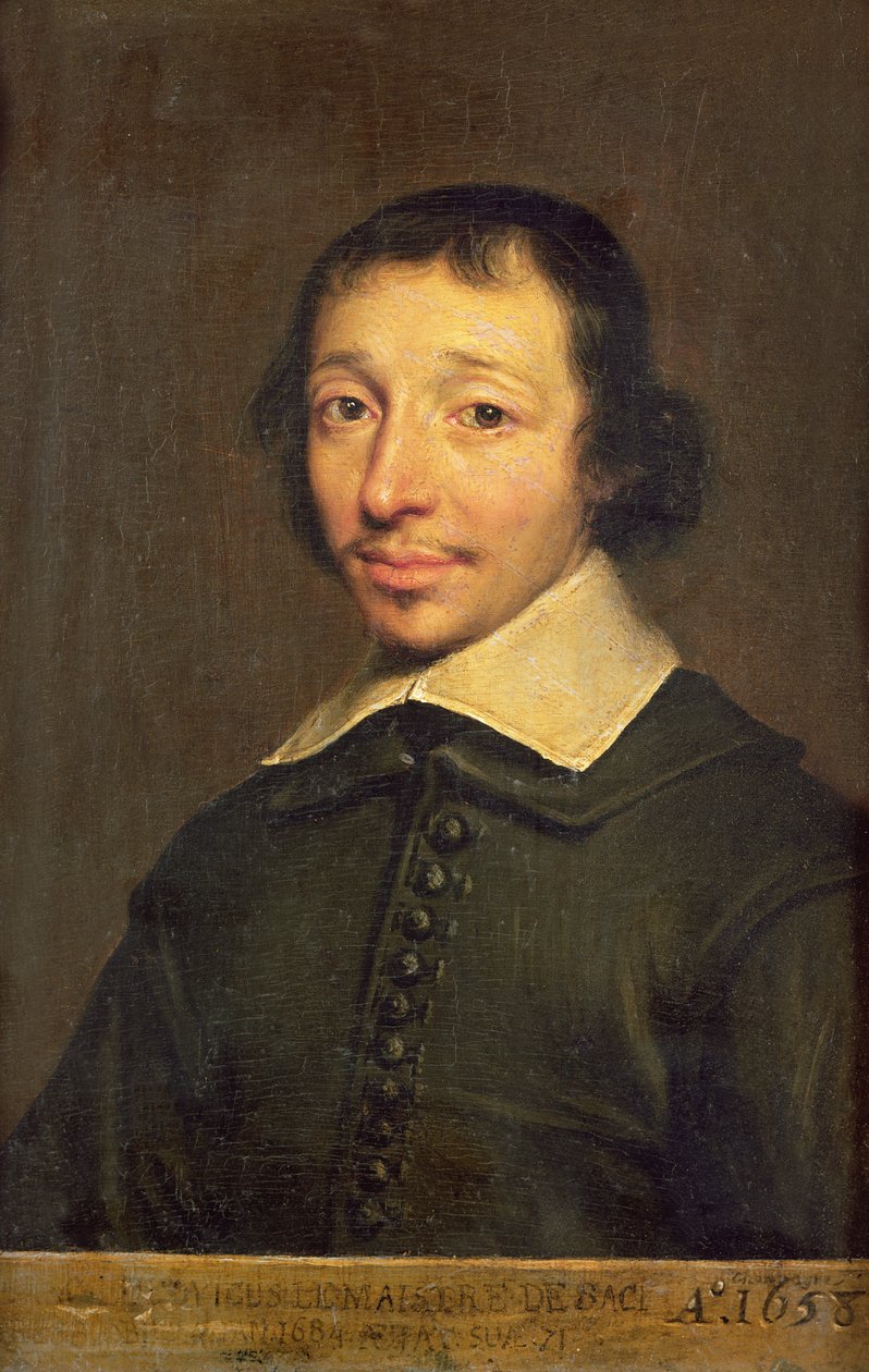 Isaac-Louis Lemaistre de Sacyn (1613-84) muotokuva 1658 tekijältä Philippe de Champaigne