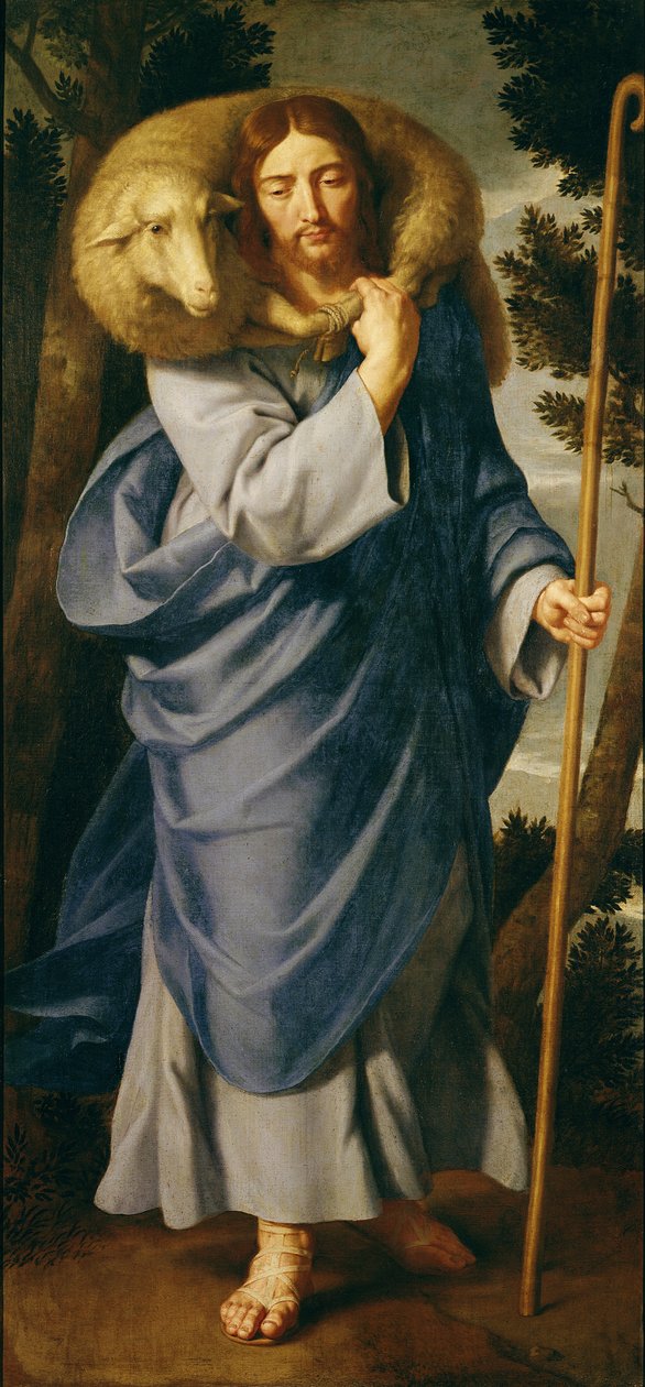 Hyvä paimen tekijältä Philippe de Champaigne
