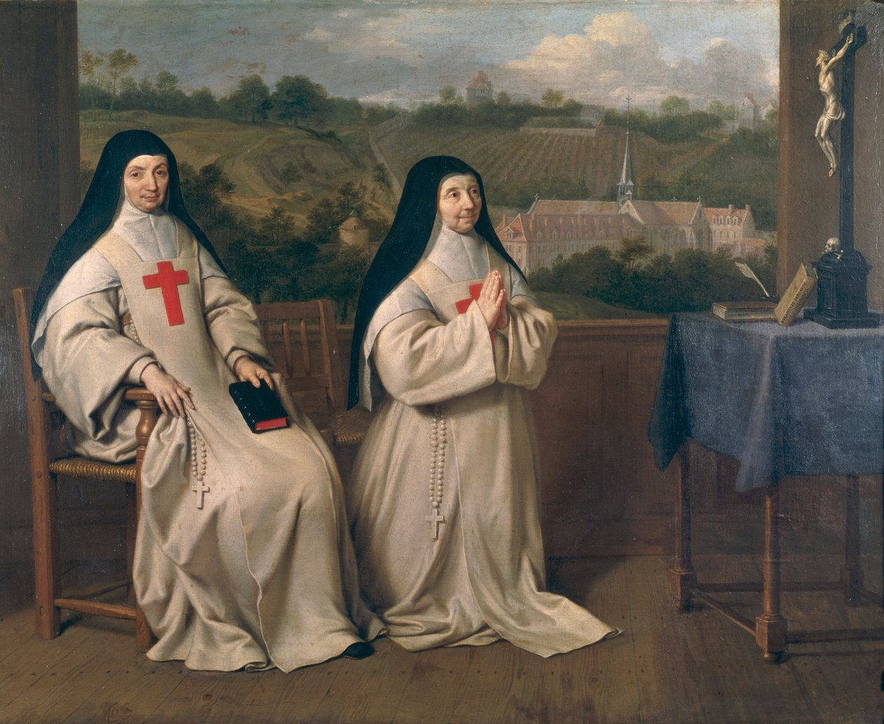 Kaksi nunnaa tekijältä Philippe de Champaigne