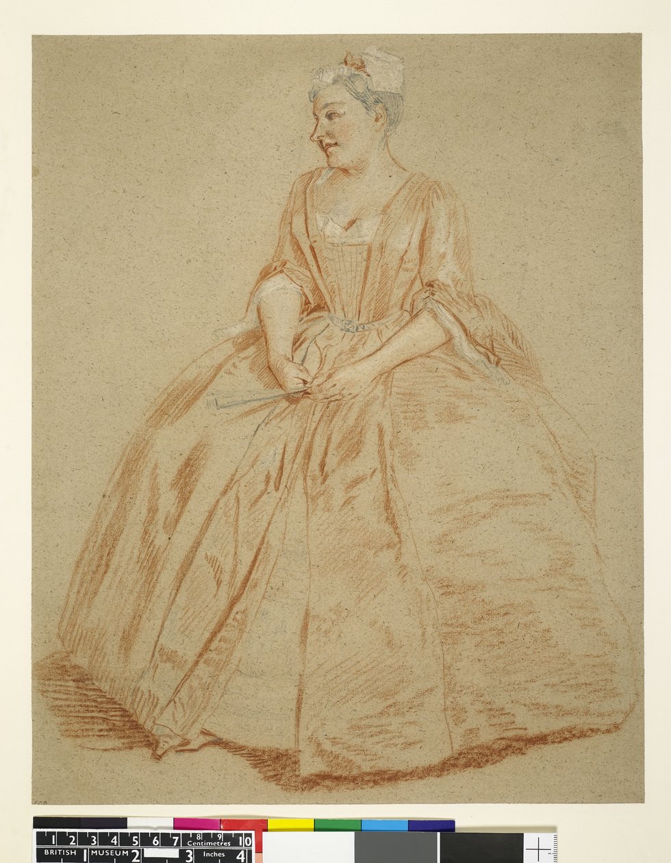 Francesca Cuzzoni (1696–1778), barokin aikainen italialainen oopperasopraano tekijältä Philippe Mercier