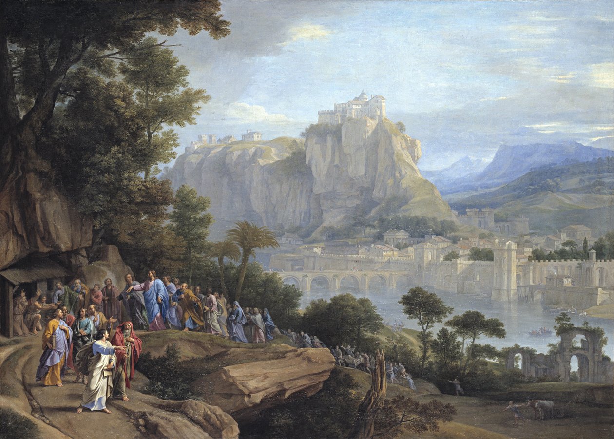Kristus parantaa sokeita, n. 1655-1660 tekijältä Philippe de Champaigne