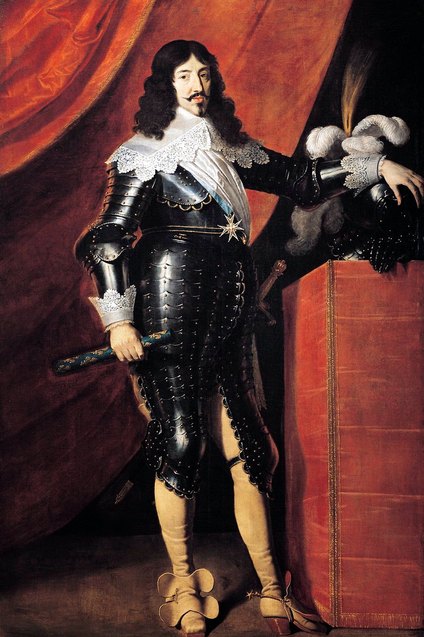 Ludvig XIII 1601-1643 Ranskan kuningas, 1610-1643 tekijältä Philippe de Champaigne