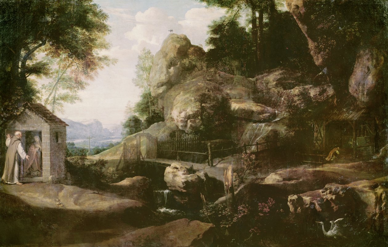 Paphnuce vapauttaa thaimaalaisia vuoden 1656 jälkeen tekijältä Philippe de Champaigne
