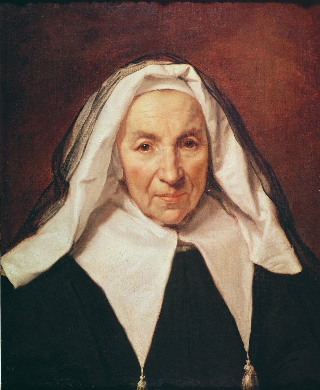 Ikääntyneen naisen muotokuva tekijältä Philippe de Champaigne
