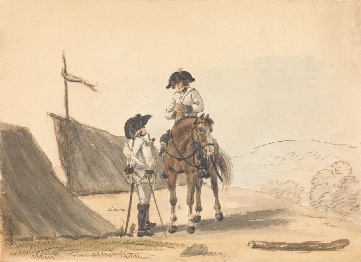 Leirintäalue tekijältä Philippe-Jacques de Loutherbourg