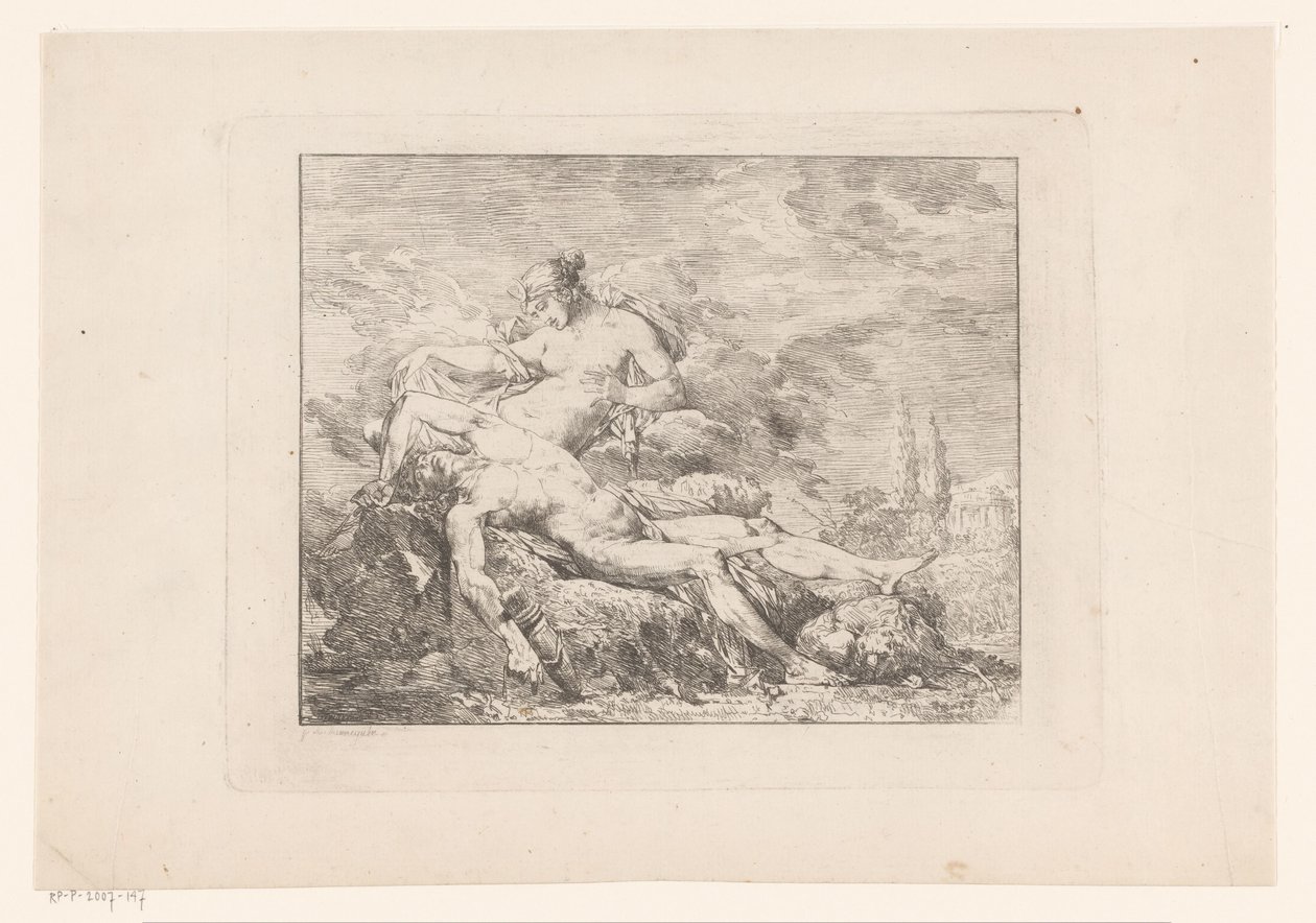 Diana ja endymion tekijältä Philippe Auguste Hennequin