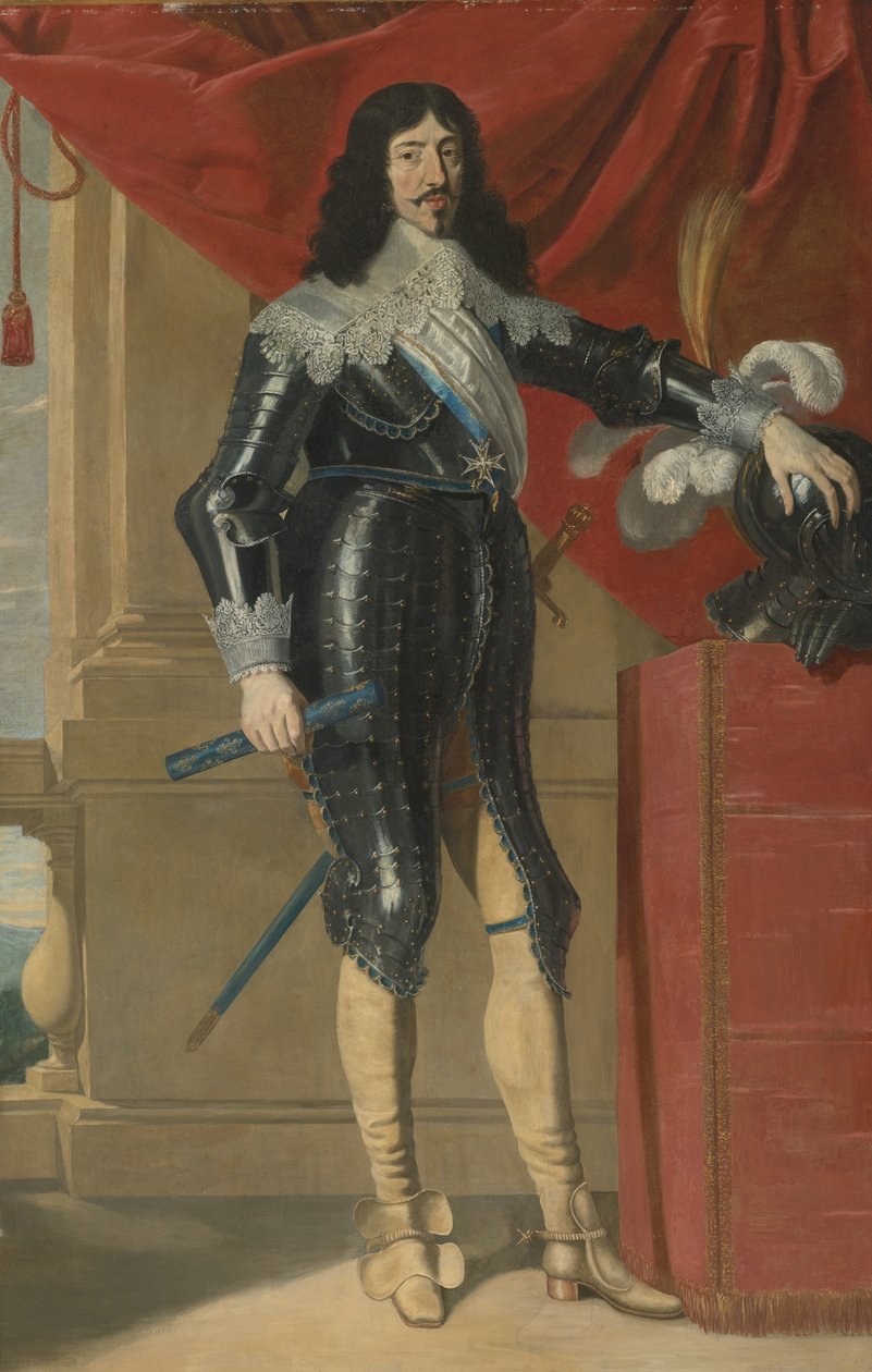 Ludvig XIII:n muotokuva Ranskasta 1601-1643, 1600-luvun ensimmäinen puolisko tekijältä Philippe de Champaigne