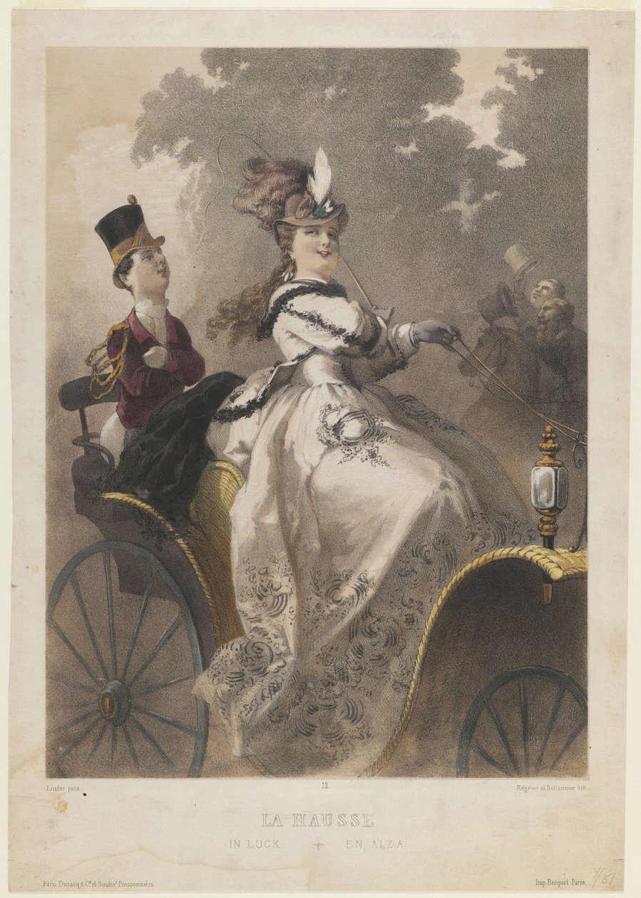 La Hausse In Luck, 1800-luvun loppu. tekijältä Philippe Jacques Linder