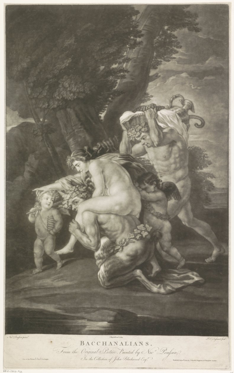 Bacchanten tekijältä Philippe Joseph Tassaert