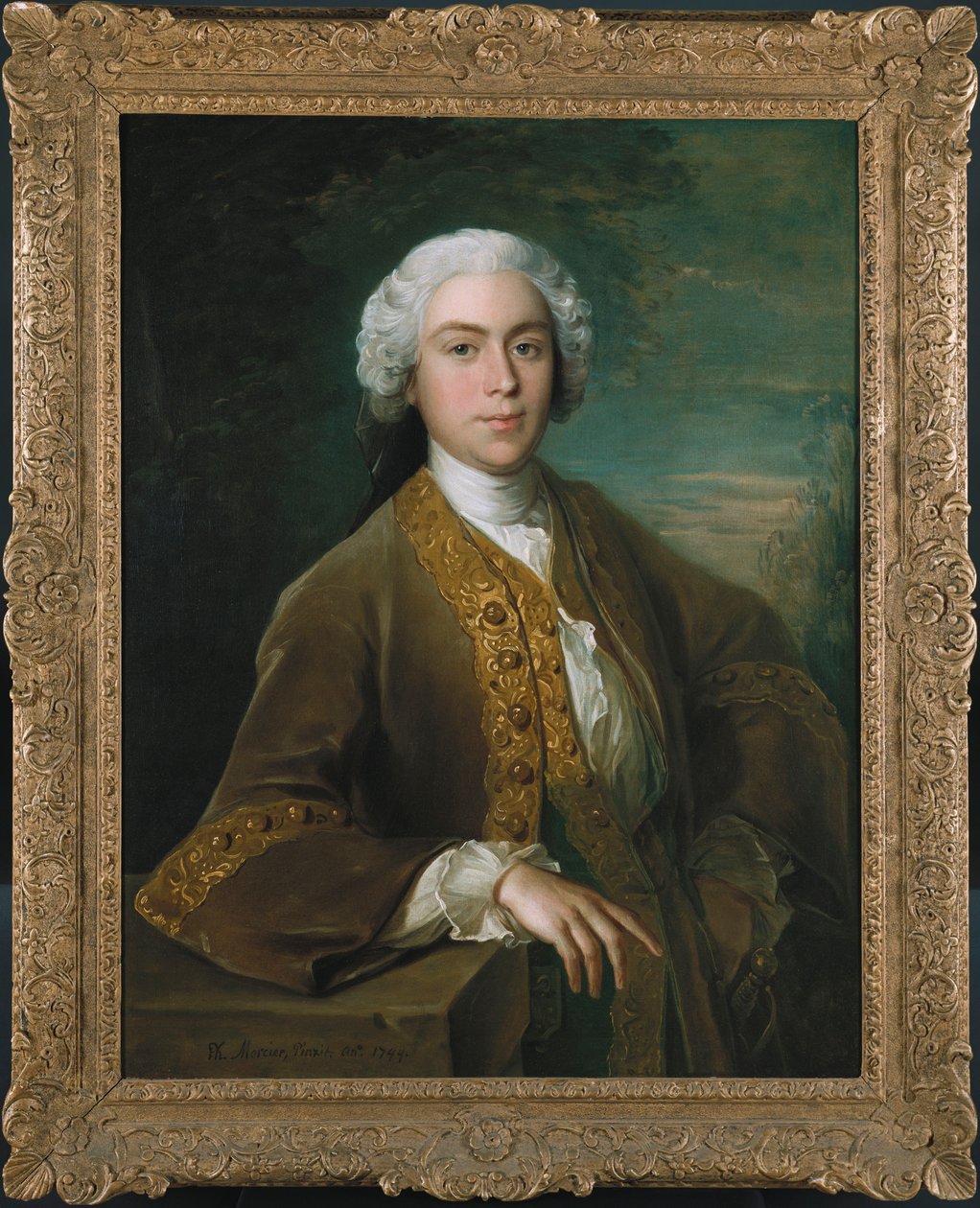 Lord Trimelstonin muotokuva, 1744 tekijältä Philippe Mercier