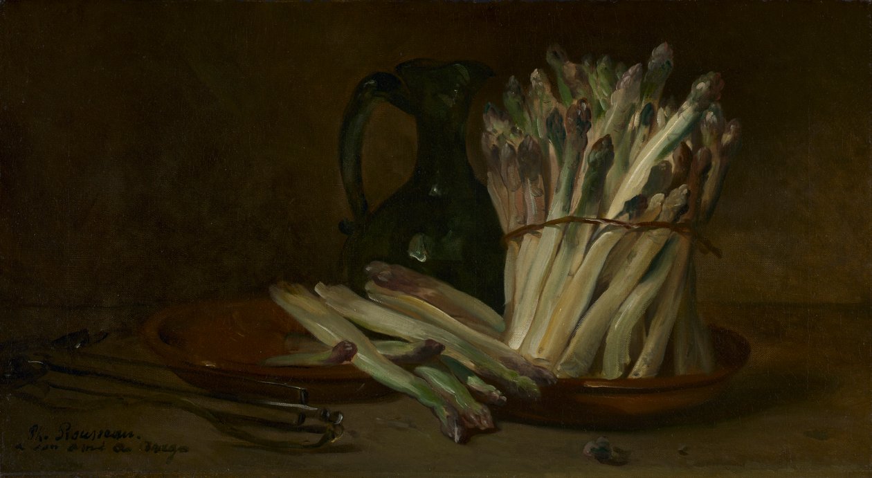 Asetelma parsan kanssa, c. 1880. tekijältä Philippe Rousseau