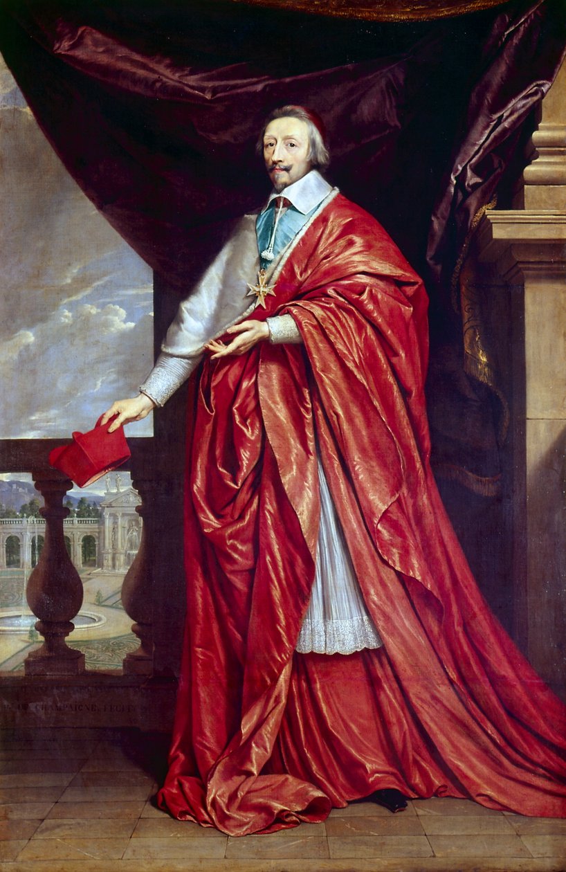 Kardinaali Richelieu tekijältä Philippe de Champaigne