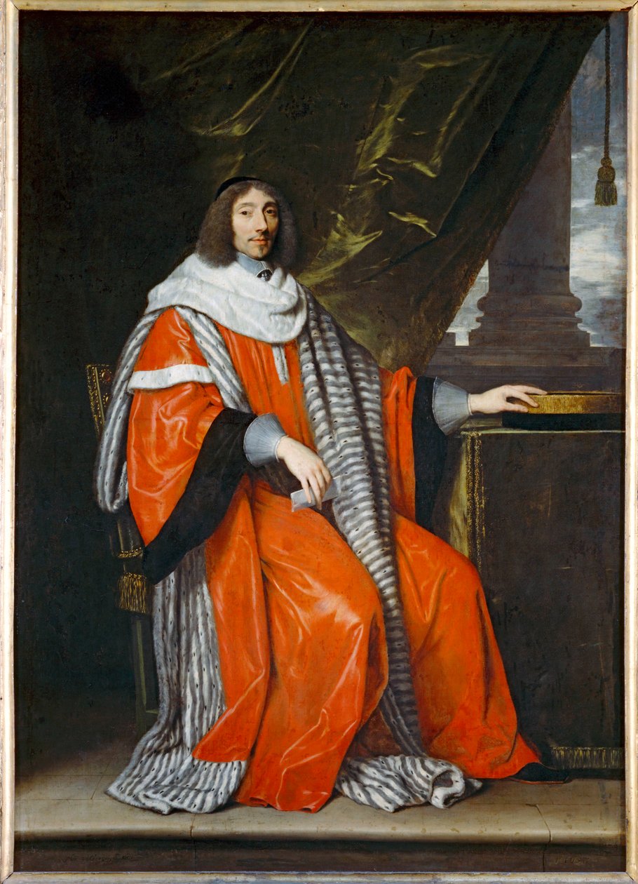Jean-Antoine de Mesme, Pariisin parlamentin puhemies - Jean-Antoine de Mesmes, Pariisin parlamentin puhemies ... tekijältä Philippe de Champaigne