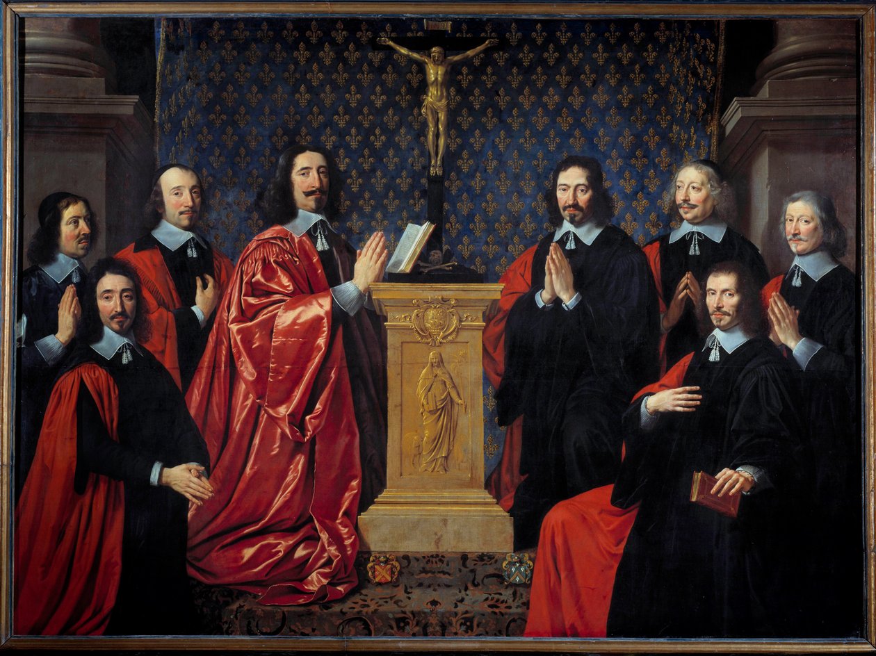 Pariisin kaupungin kauppiaiden ja chevinien esikuva tekijältä Philippe de Champaigne