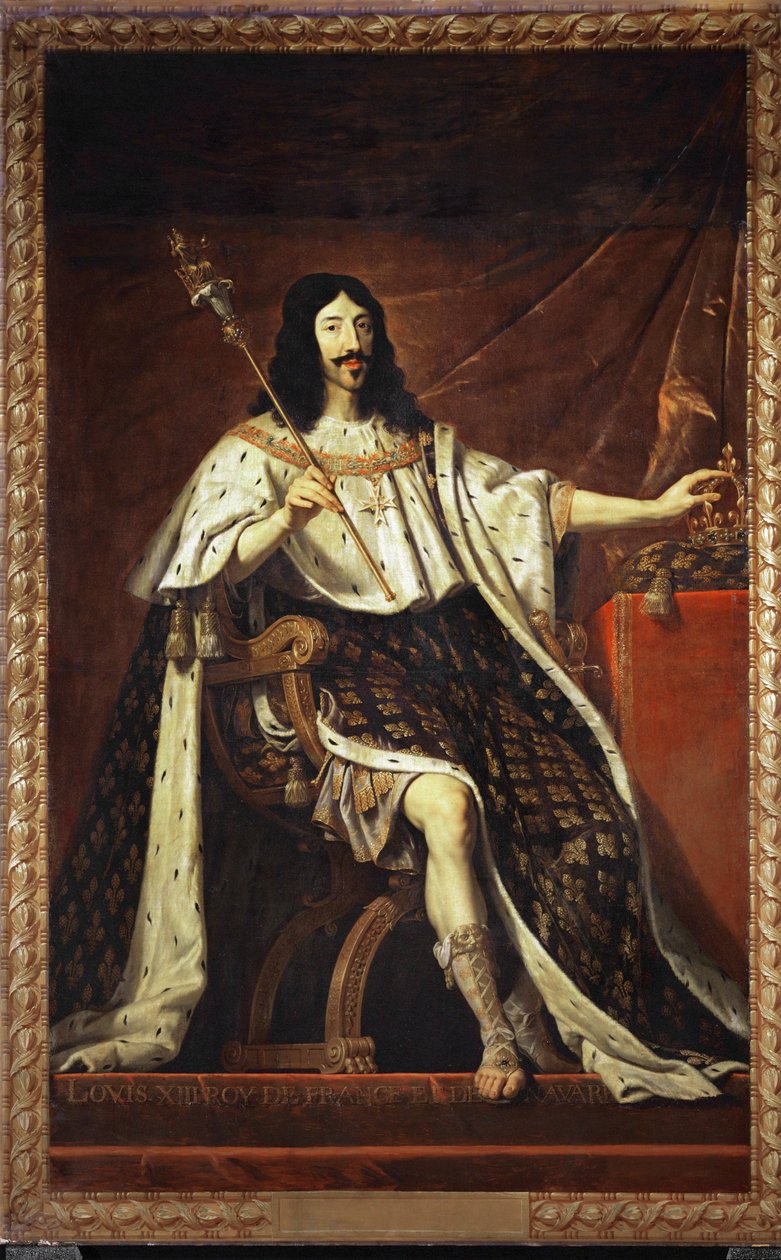 Ranskan kuningas Ludvig XIII ... tekijältä Philippe de Champaigne