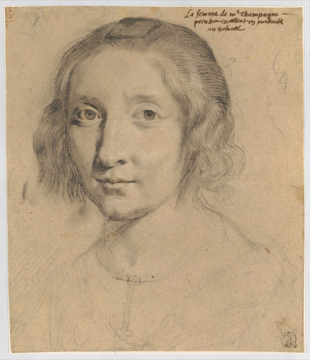 Charlotte Duchesnen muotokuva tekijältä Philippe de Champaigne