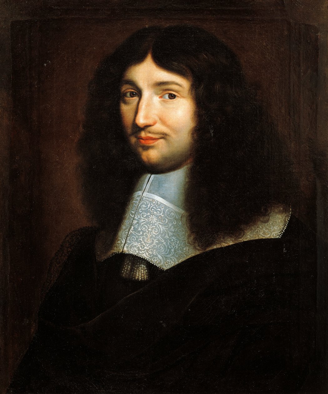 Jean-Baptiste Colbertin (1619-1683), ranskalaisen valtiomiehen muotokuva, Philippe de Champaignen koulun maalaus tekijältä Philippe de Champaigne