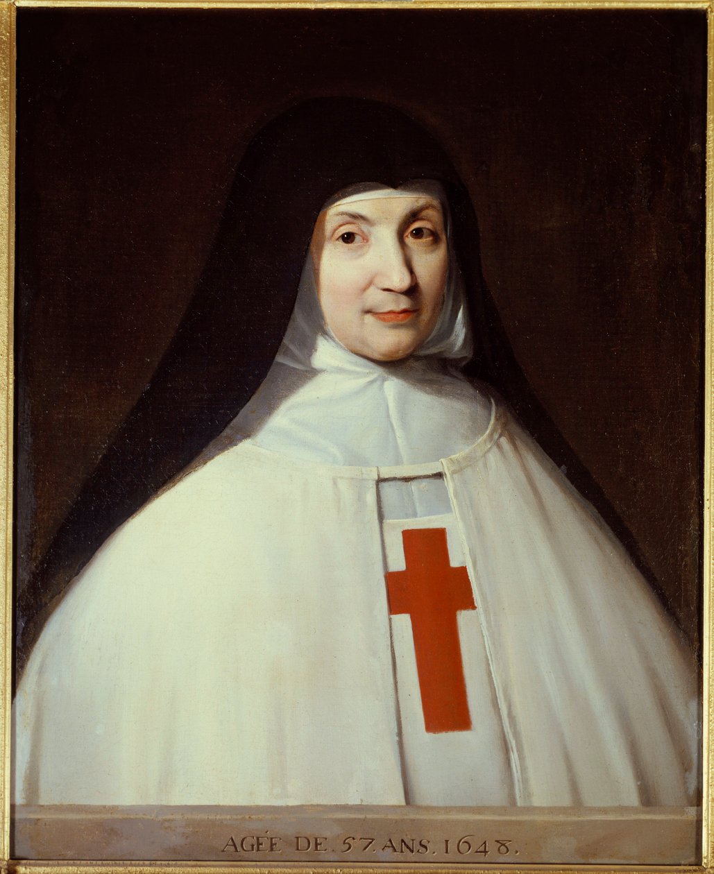 Äiti Angelique Arnauldin muotokuva tekijältä Philippe de Champaigne