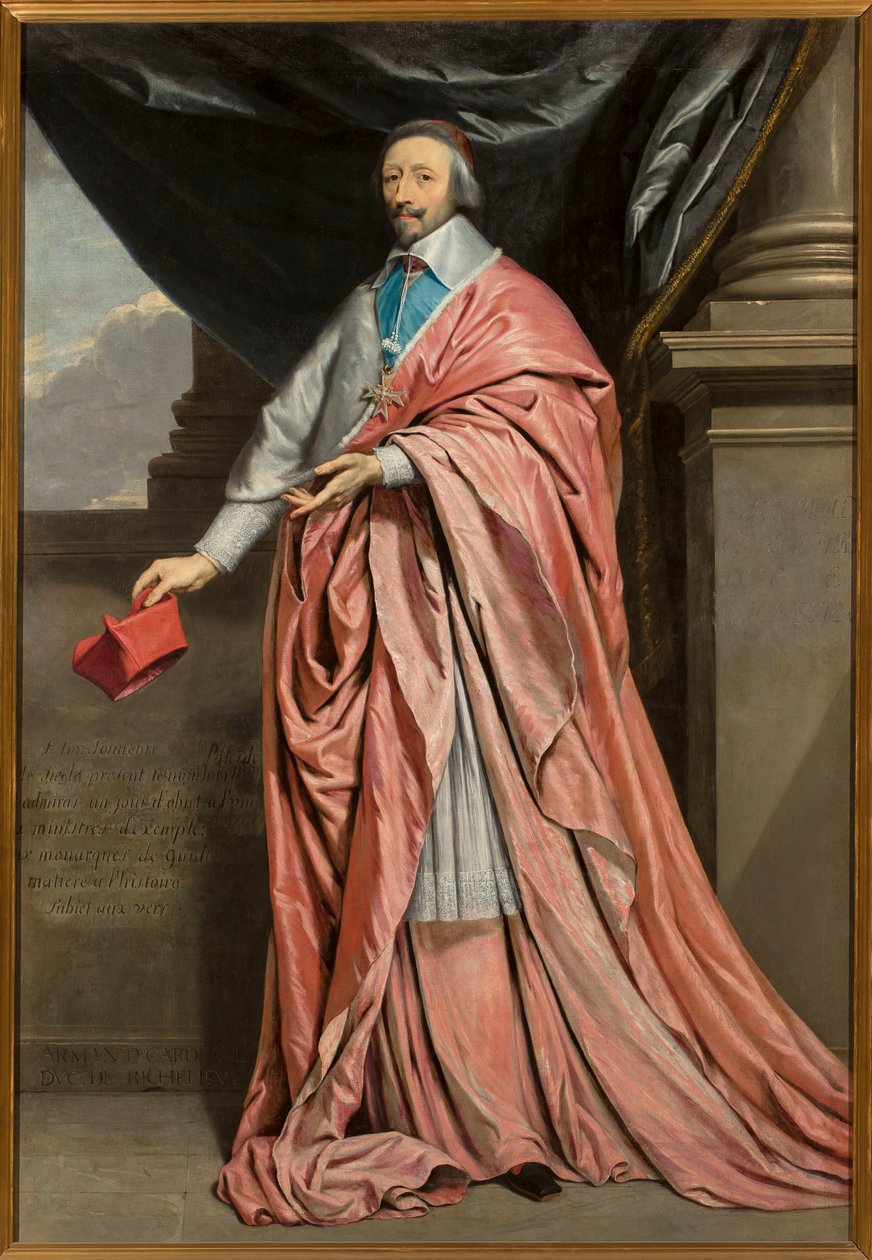 Kardinaali Richelieun muotokuva tekijältä Philippe de Champaigne