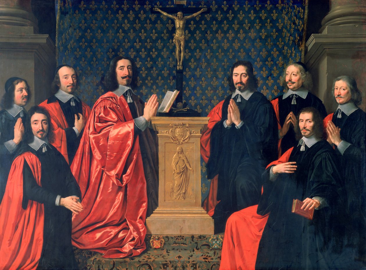 Pariisin kaupungin Prevot des Marchands ja Echevins, 1648 tekijältä Philippe de Champaigne