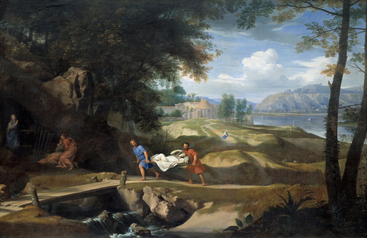 Pyhän Marian katumuksen ihmeet. Philippe De Champaignen (1602-1674) maalaus tekijältä Philippe de Champaigne