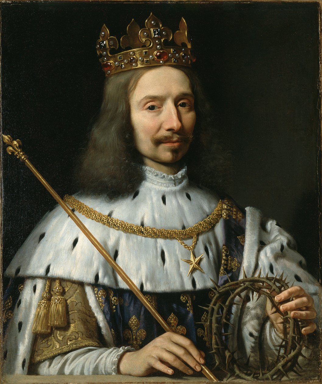 Vincent Voiture Pyhänä Ludvigina, noin 1640-48 (öljy kankaalle). tekijältä Philippe de Champaigne