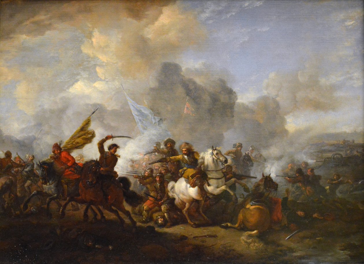 Escarmouche de cavaliers entre Orientaux et Impériaux tekijältä Philips Wouwerman